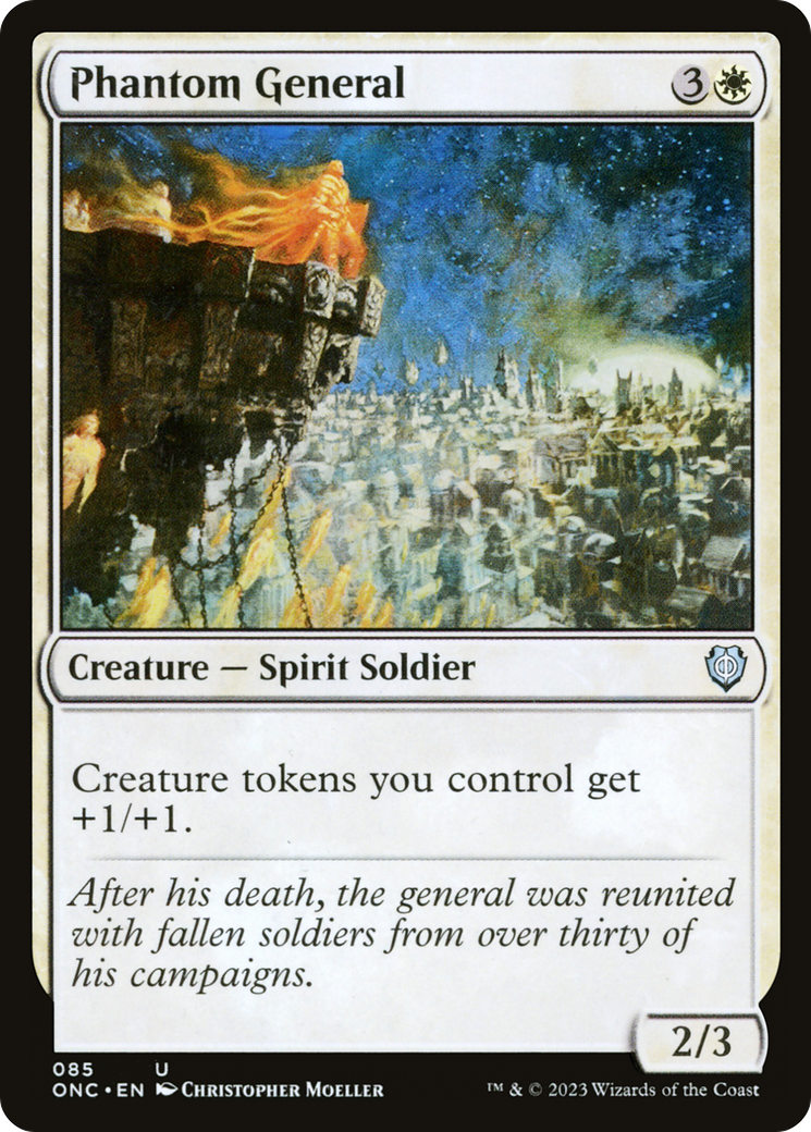 Image of Phantom General (ONC-085) - Phyrexia: All Will Be One Commander