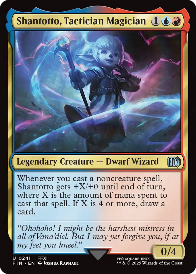 Image of Shantotto, Tactician Magician (FIN-241) - FINAL FANTASY Foil