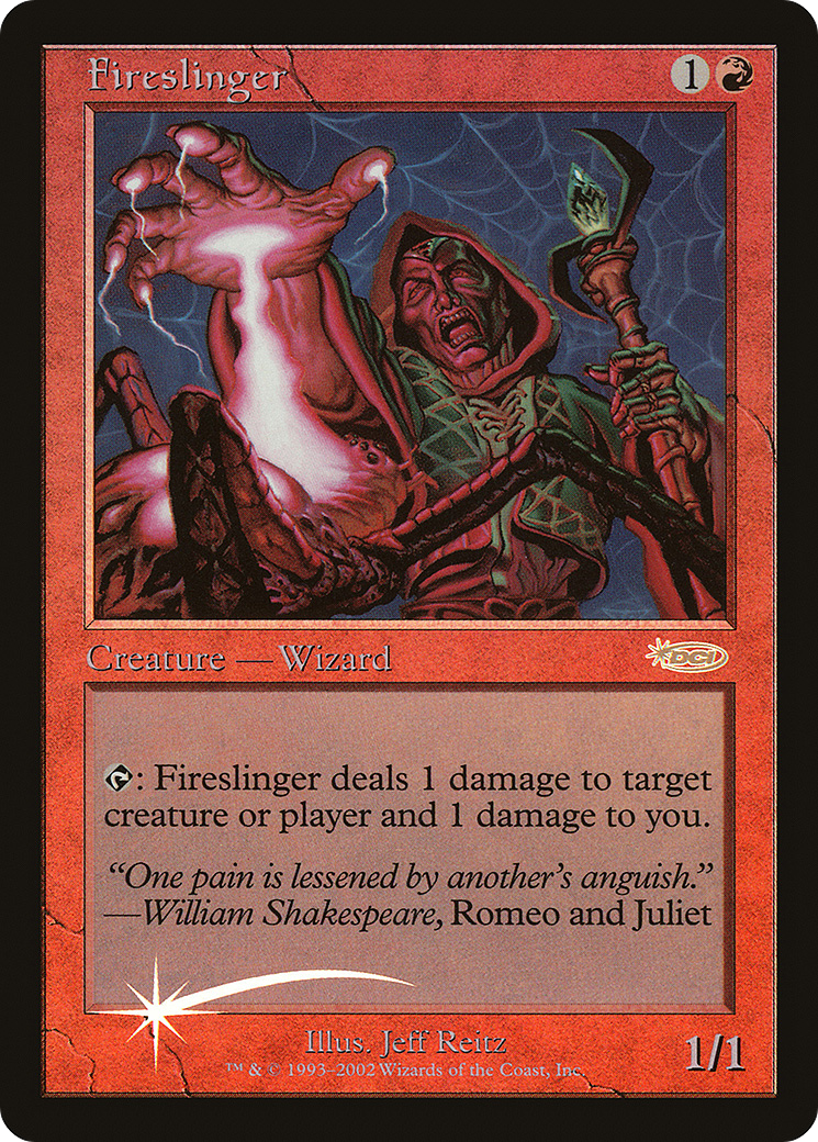 Image of Fireslinger (FNM-006) - Friday Night Magic 2002 Foil