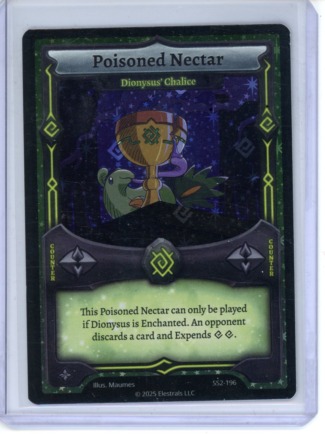 Image of Poisoned Nectar Dionysus Chalice Shattered Stars SS2-196