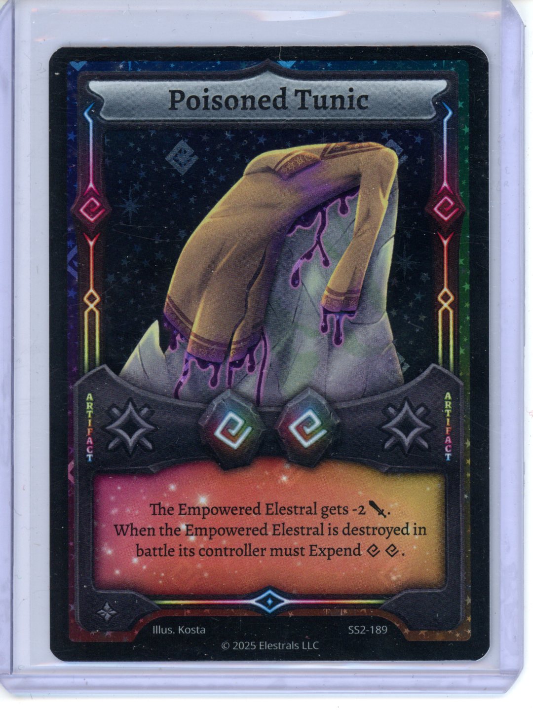 Image of Poisoned Tunic Shattered Stars SS2-189