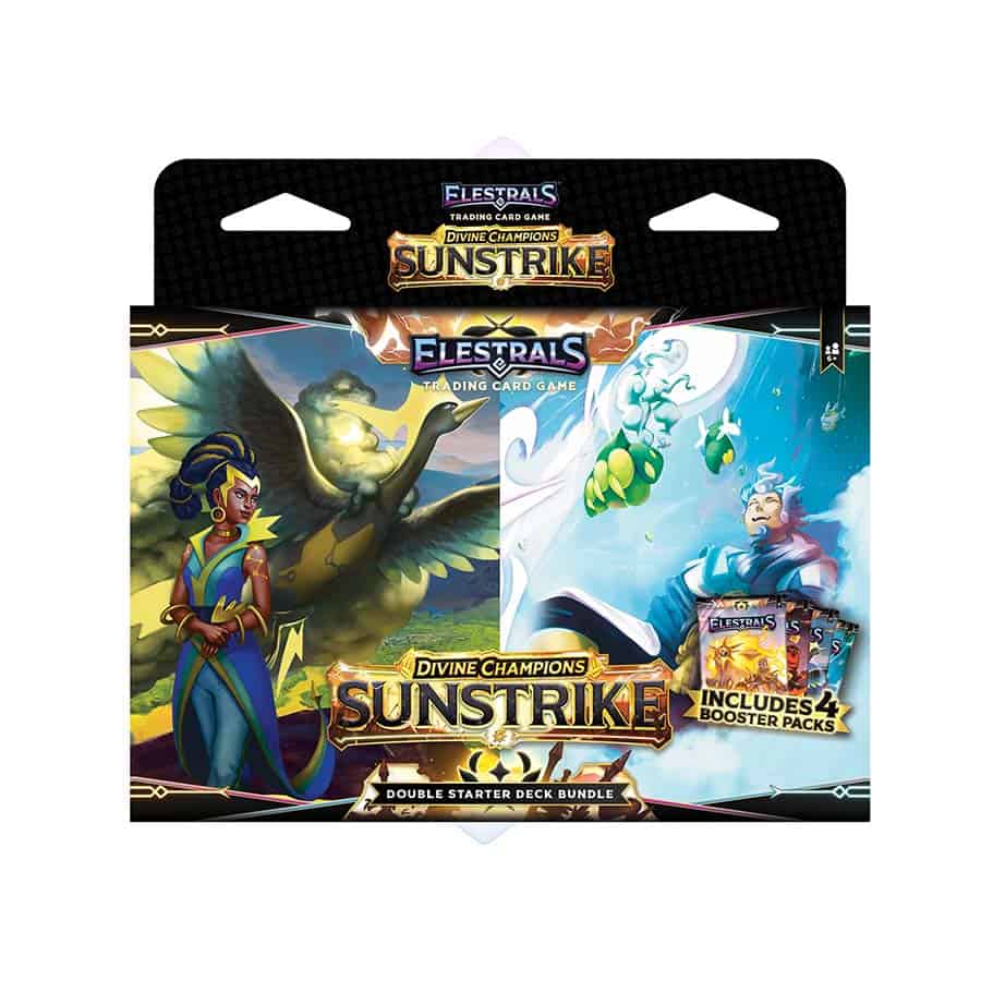 Image of ELESTRALS TCG: DIVINE CHAMPIONS: SUNSTRIKE: HERA VERSUS AEOLUS DOUBLE STARTER DECK