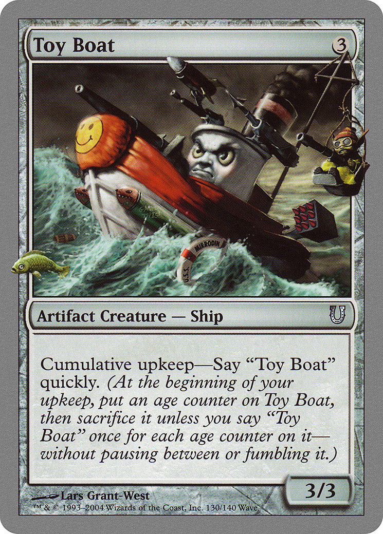 Image of Toy Boat (UNH-130) - Unhinged Foil