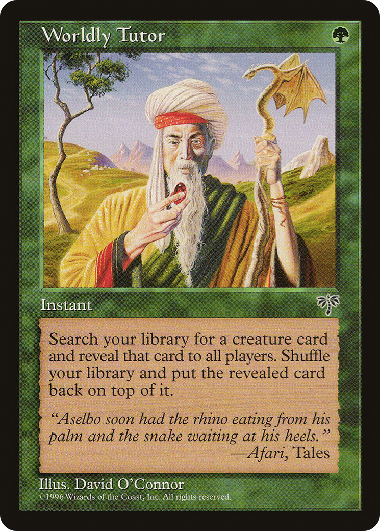 Image of Worldly Tutor (MIR-) - Mirage