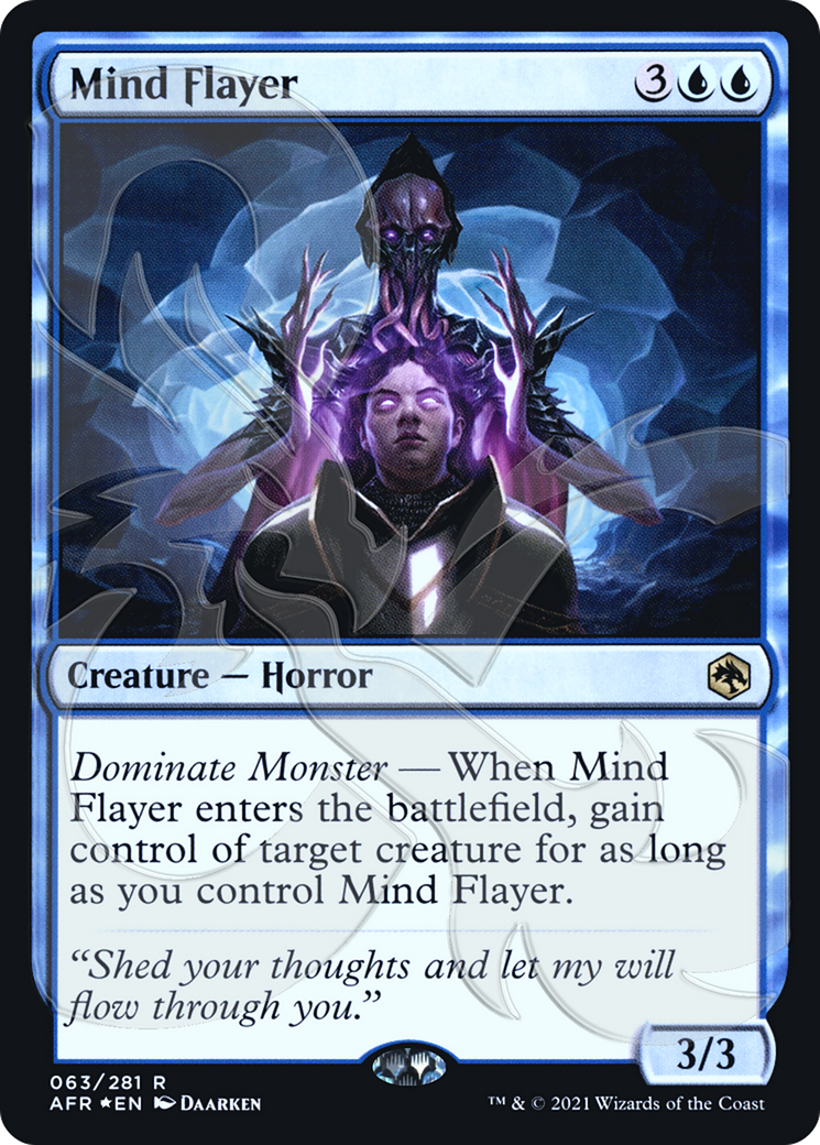 Image of Mind Flayer (AFR&-063) - Adventures in the Forgotten Realms Promos Foil