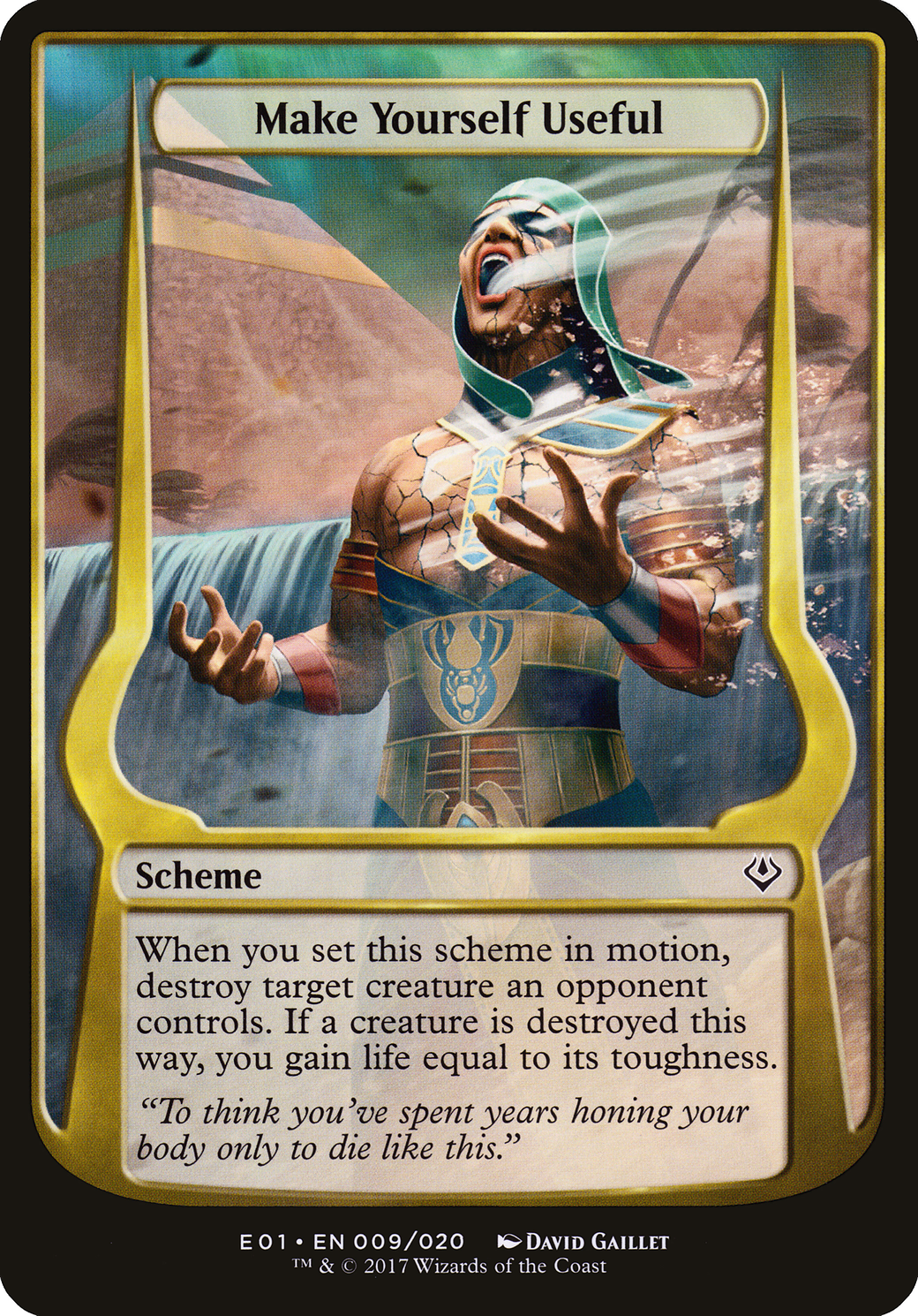 Image of Make Yourself Useful (Archenemy: Nicol Bolas) (OVER-009) - Archenemy: Nicol Bolas Schemes