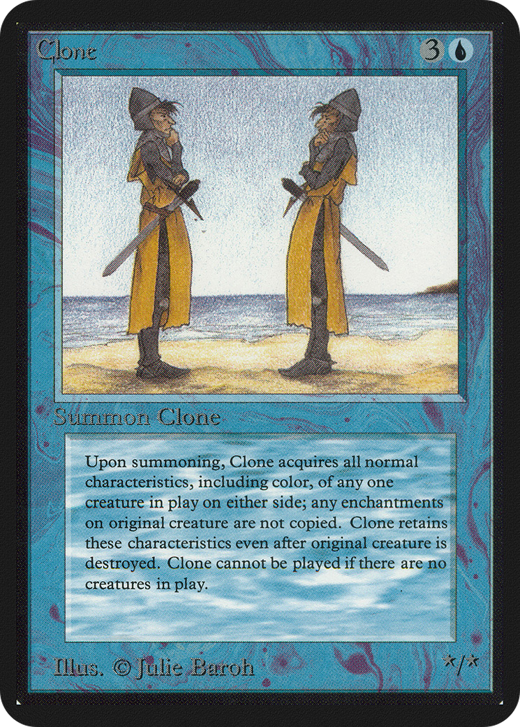 Image of Clone (LEA-) - Limited Edition Alpha