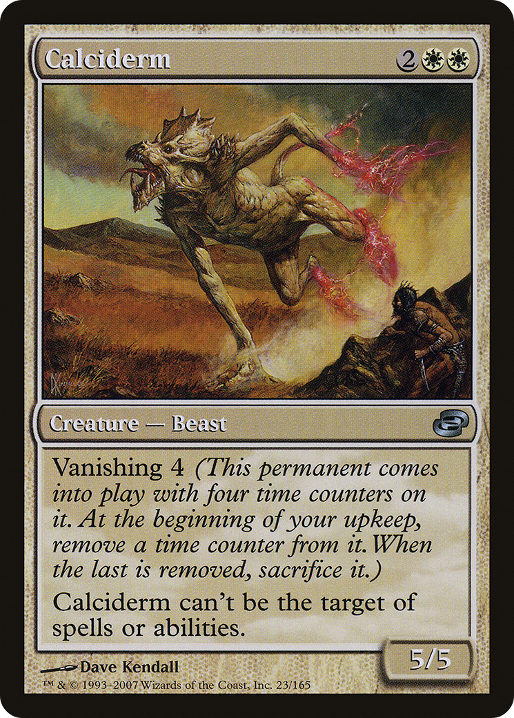 Image of Calciderm (PLC-023) - Planar Chaos: (colorshifted) Foil