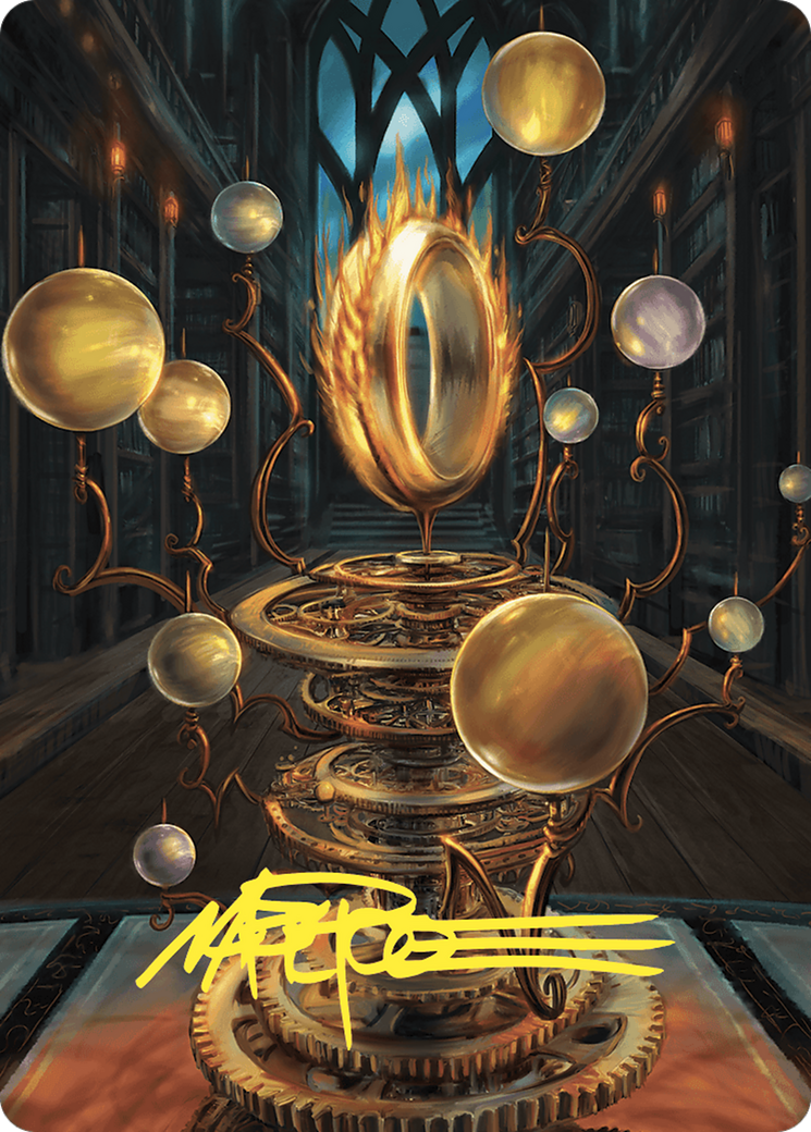 Image of Sol Ring // Sol Ring (ACMM-070) - Commander Masters Art Series (Borderless) Foil