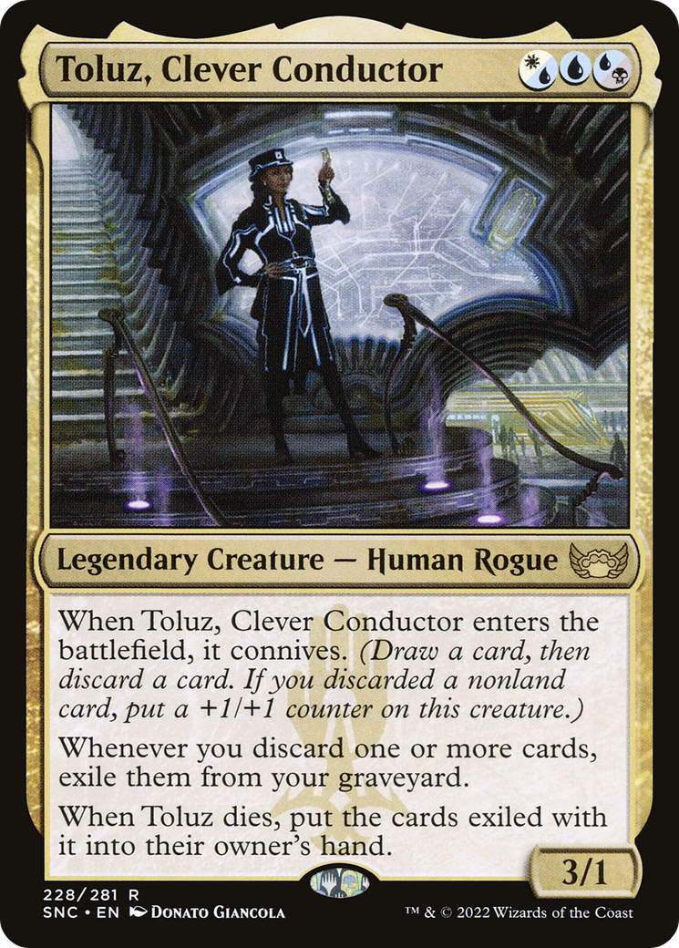 Image of Toluz, Clever Conductor (SNC-228) - Streets of New Capenna