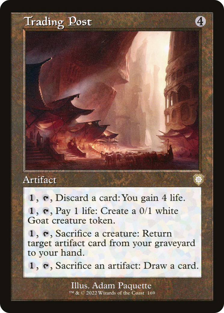 Image of Trading Post (Retro Frame) (BRC-169) - The Brothers' War Commander