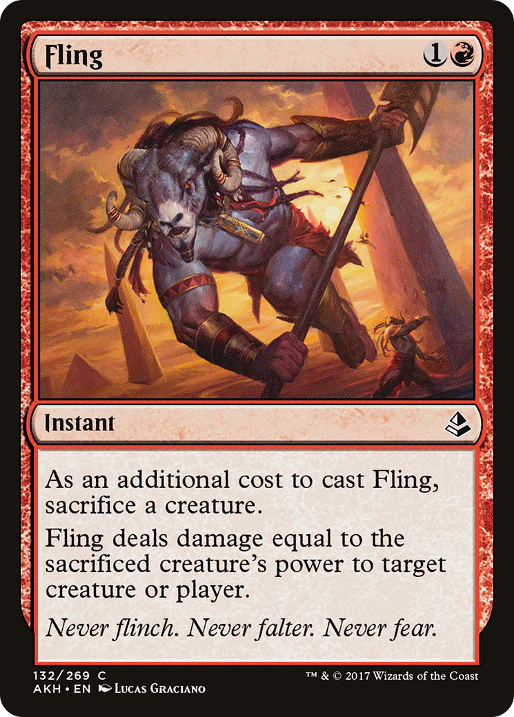 Image of Fling (AKH-132) - Amonkhet