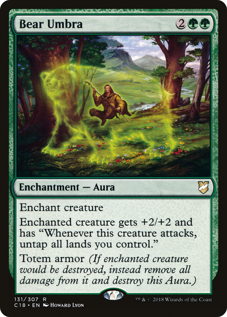 Image of Bear Umbra (C18-131) - Commander 2018