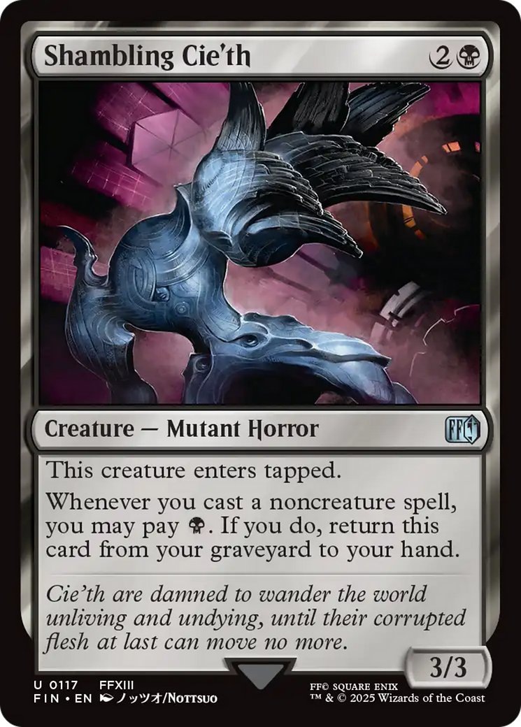 Image of Shambling Cie'th (FIN-117) - FINAL FANTASY Foil