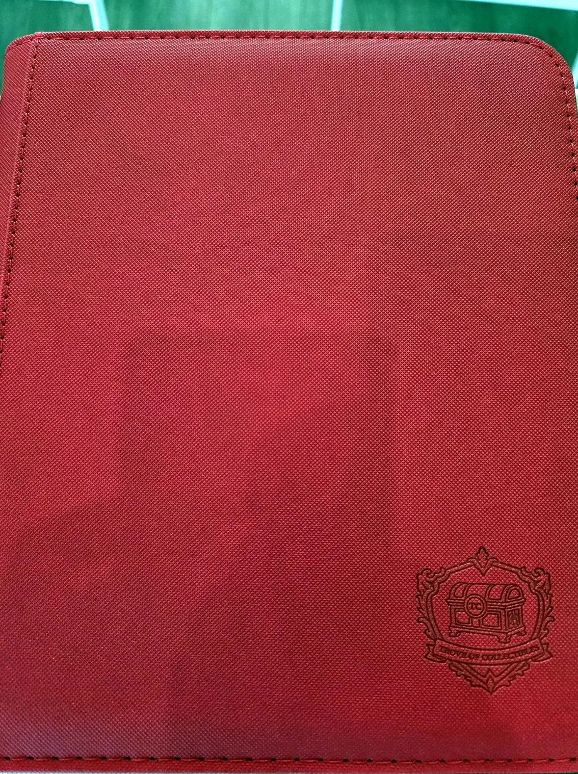 Image of TroveOfCollectible 4 Pocket Toploader Binder Red