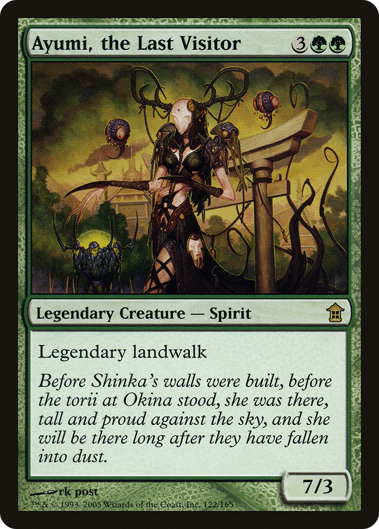 Image of Ayumi, the Last Visitor (SOK-122) - Saviors of Kamigawa