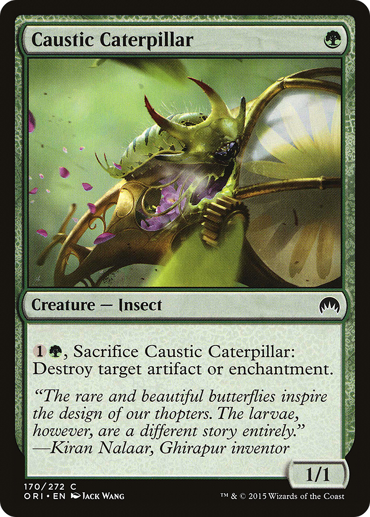 Image of Caustic Caterpillar (ORI-170) - Magic Origins