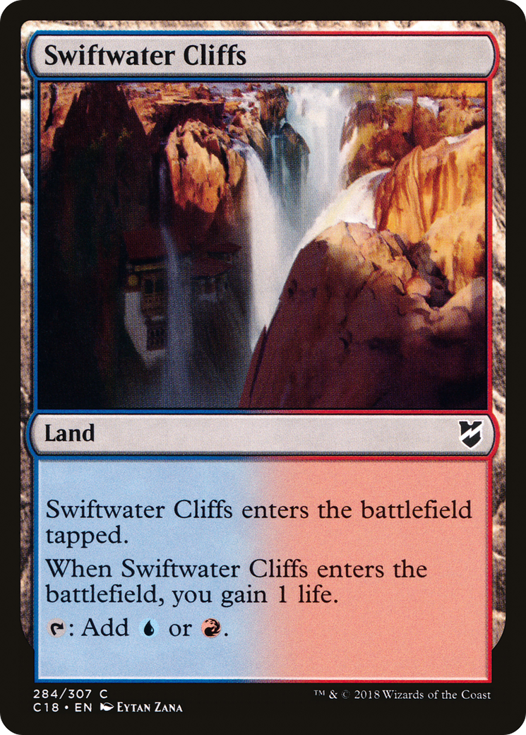 Image of Swiftwater Cliffs (C18-284) - Commander 2018
