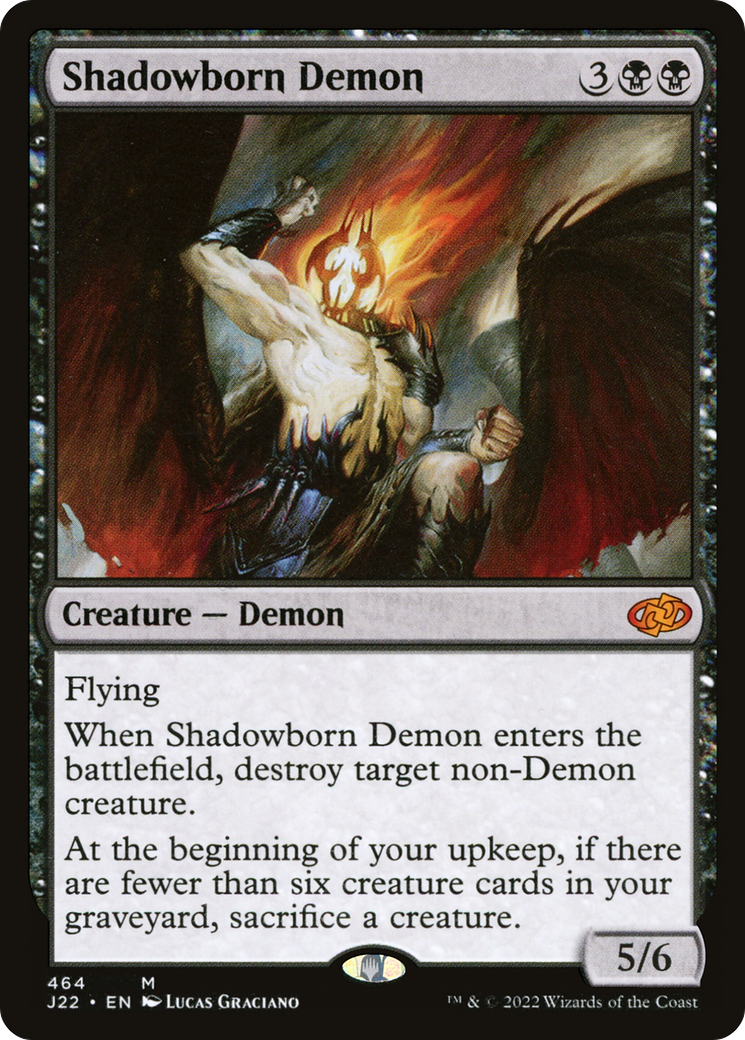 Image of Shadowborn Demon (J22-464) - Jumpstart 2022