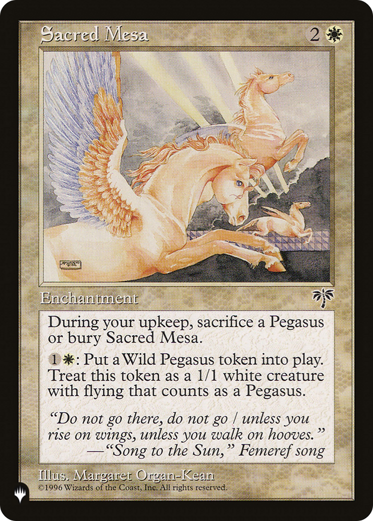 Image of Sacred Mesa (LIST-MIR-37) - The List