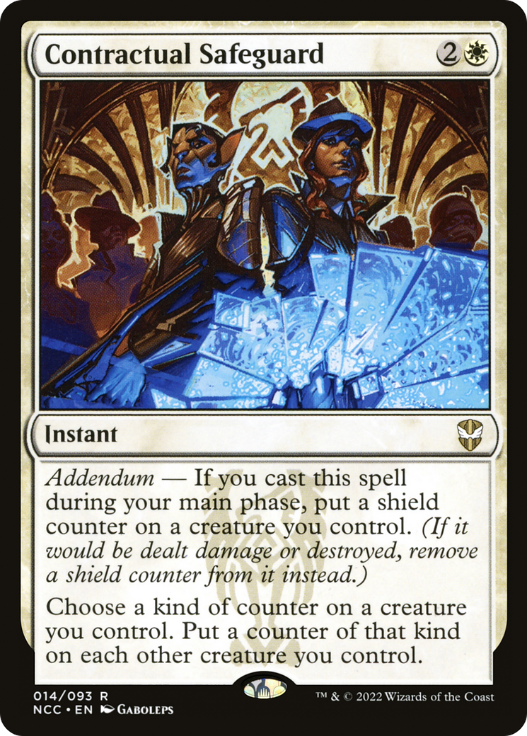 Image of Contractual Safeguard (NCC-014) - New Capenna Commander