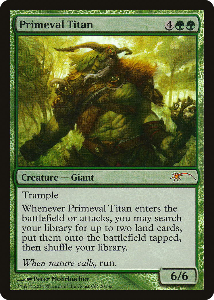 Image of Primeval Titan (GPP-) - Grand Prix Promos Foil