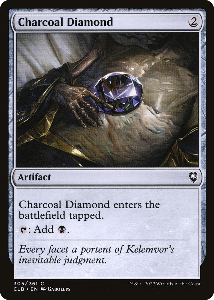 Image of Charcoal Diamond (CLB-305) - Commander Legends: Battle for Baldur's Gate Foil