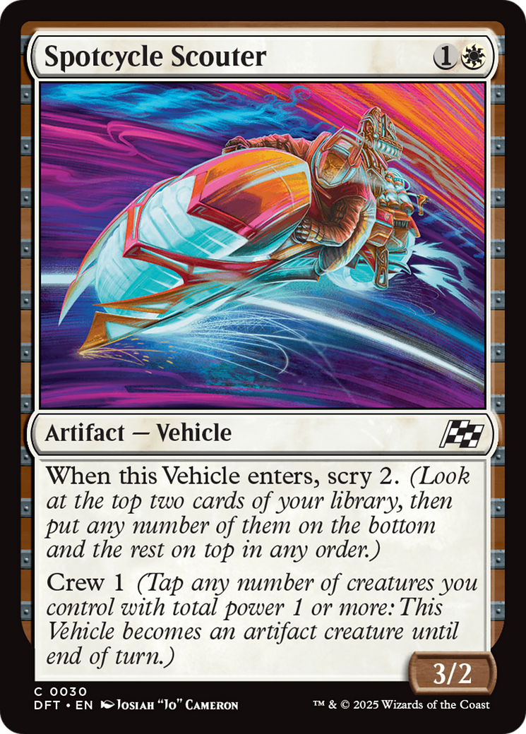 Image of Spotcycle Scouter (DFT-030) - Aetherdrift Foil