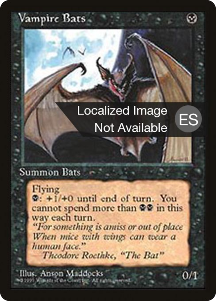 Image of Vampire Bats (4BB-) - Fourth Edition Foreign Black Border