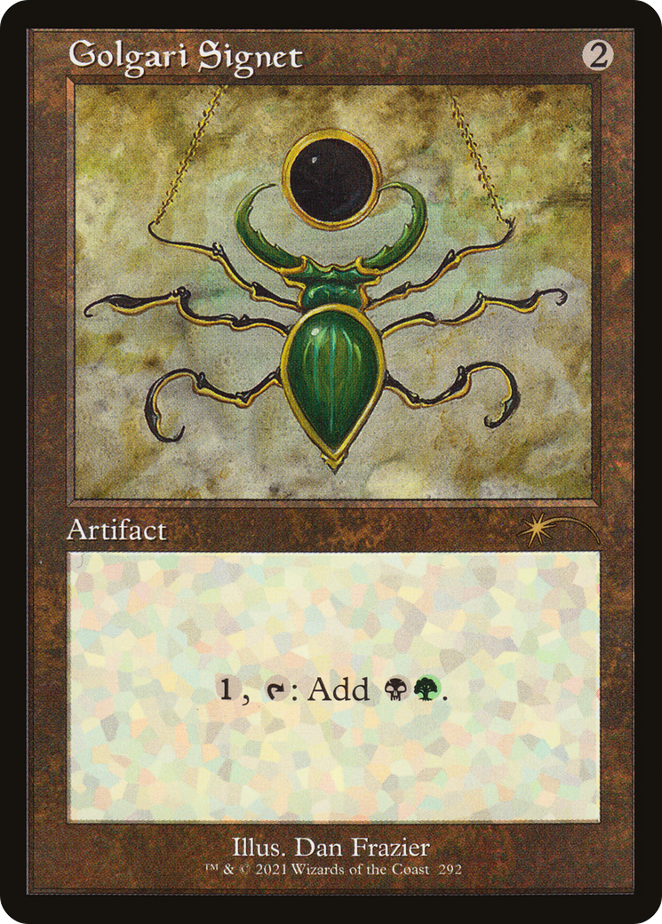 Image of Golgari Signet (SLD-292) - Secret Lair Drop