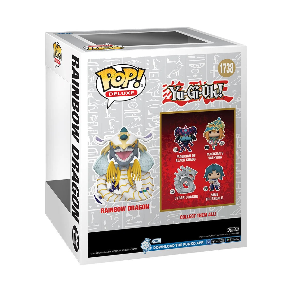 Yu-Gi-Oh Rainbow Dragon Deluxe Funko Pop! Vinyl Figure #1738