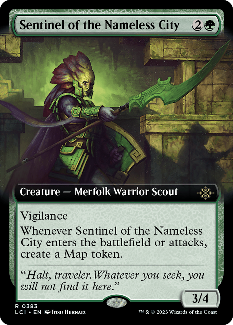 Image of Sentinel of the Nameless City (Extended Art) (LCI-383) - The Lost Caverns of Ixalan: (Extended Art)