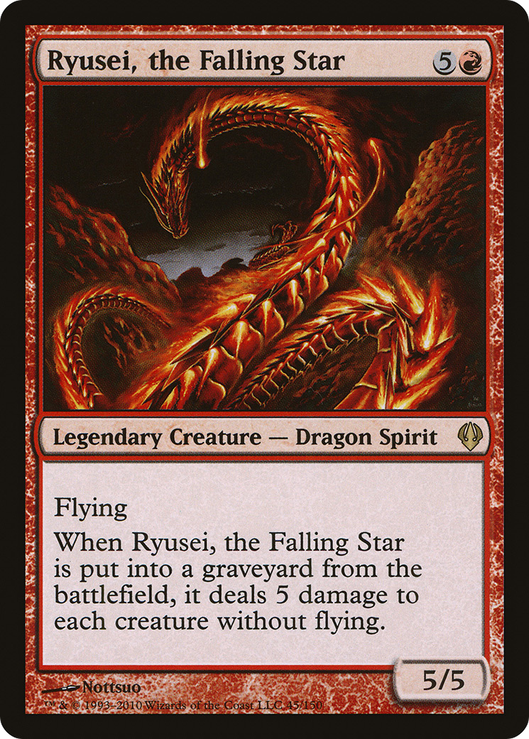 Image of Ryusei, the Falling Star (ARC-045) - Archenemy
