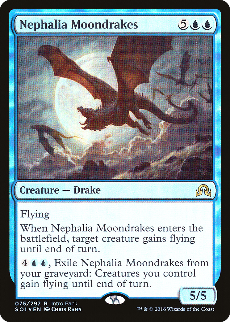 Image of Nephalia Moondrakes (UMP-075) - Shadows over Innistrad Promos Foil