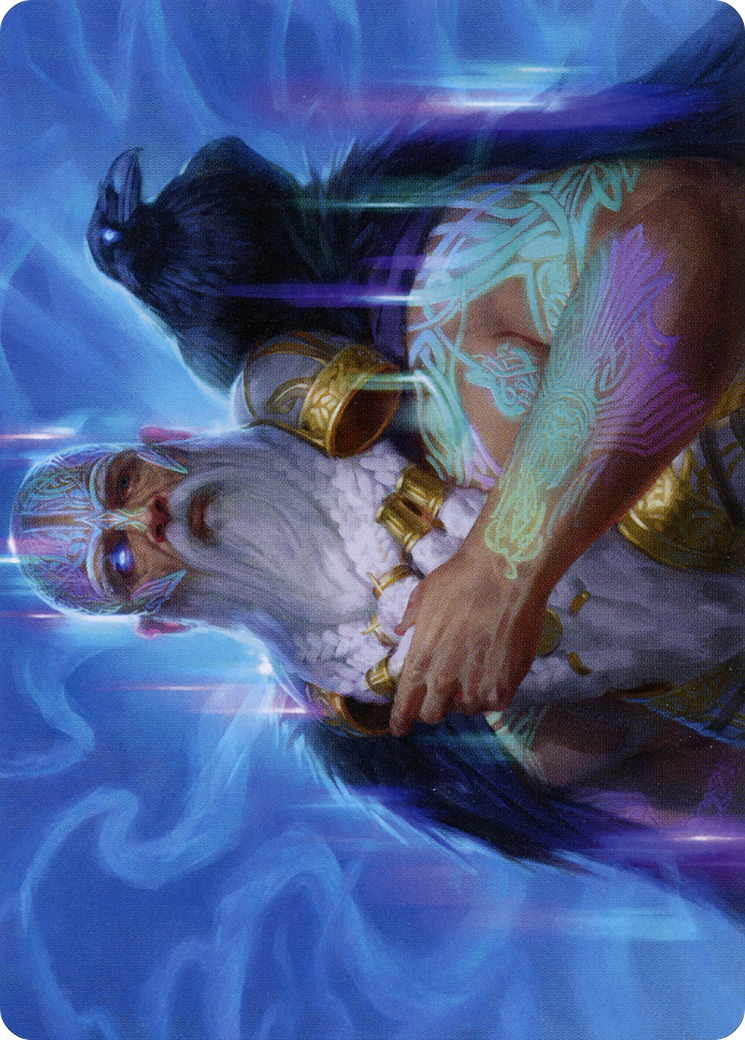 Image of Alrund, God of the Cosmos // Alrund, God of the Cosmos (ASKHM-009) - Art Series: Kaldheim (Borderless)
