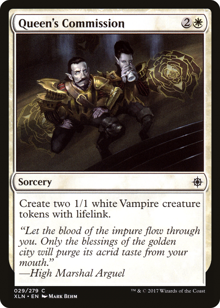 Image of Queen's Commission (XLN-029) - Ixalan Foil