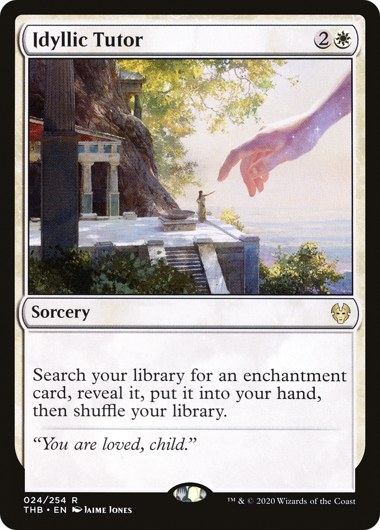 Image of Idyllic Tutor (THB-024) - Theros Beyond Death Foil