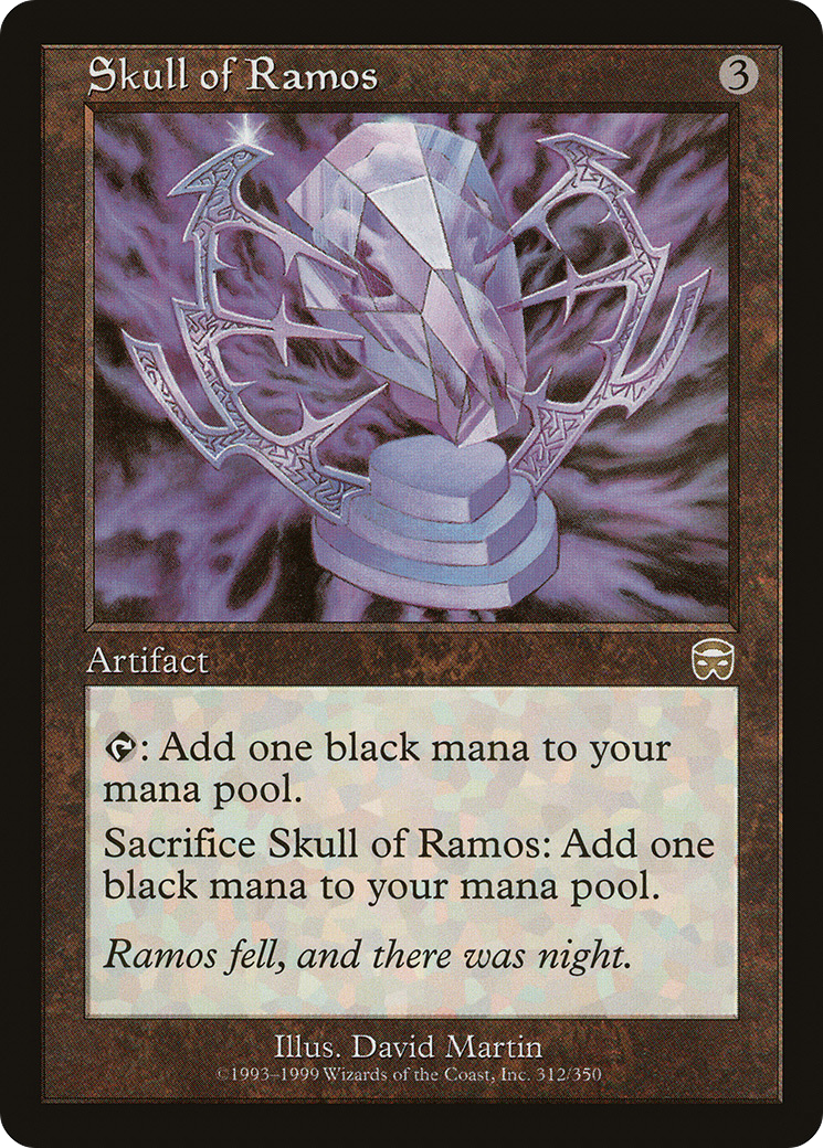 Image of Skull of Ramos (MMQ-312) - Mercadian Masques Foil