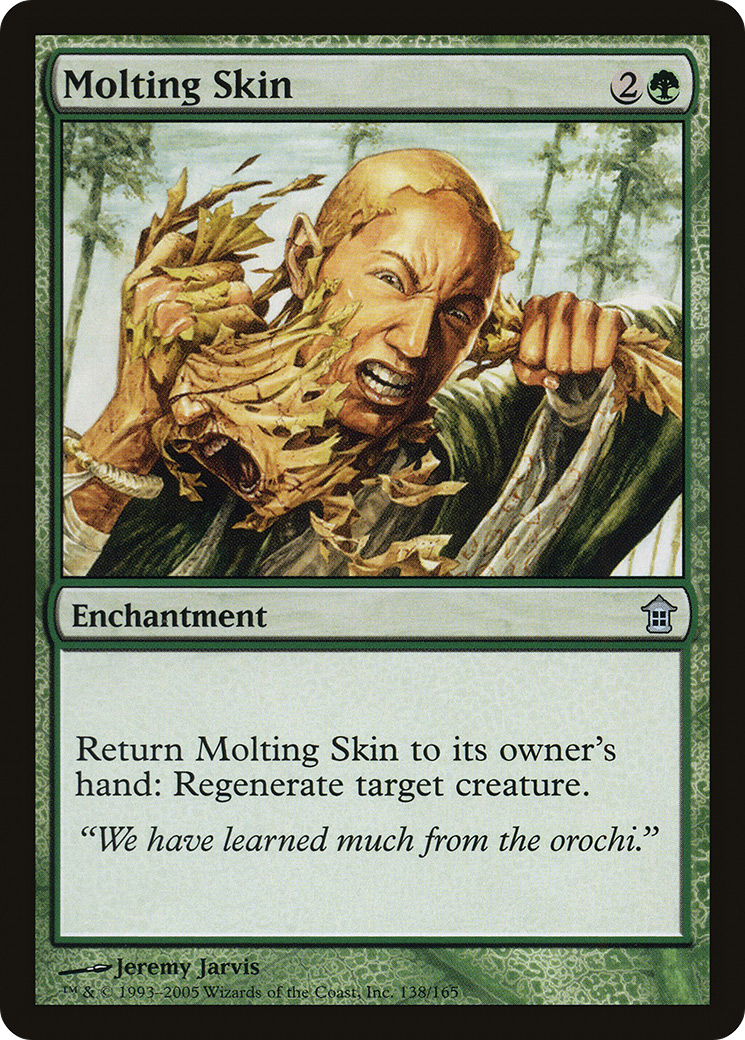 Image of Molting Skin (SOK-138) - Saviors of Kamigawa