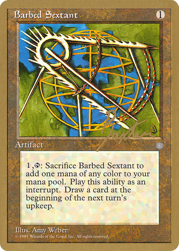 Image of Barbed Sextant - 1996 George Baxter (ICE) (WCD-) - Pro Tour Collector Set