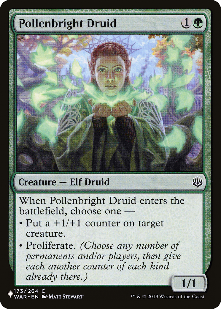 Image of Pollenbright Druid (LIST-WAR-173) - The List