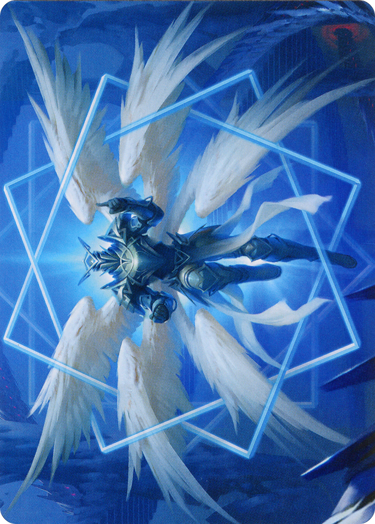 Image of Vertex Paladin // Vertex Paladin (AMOM-048) - March of the Machine Art Series (Borderless) Foil