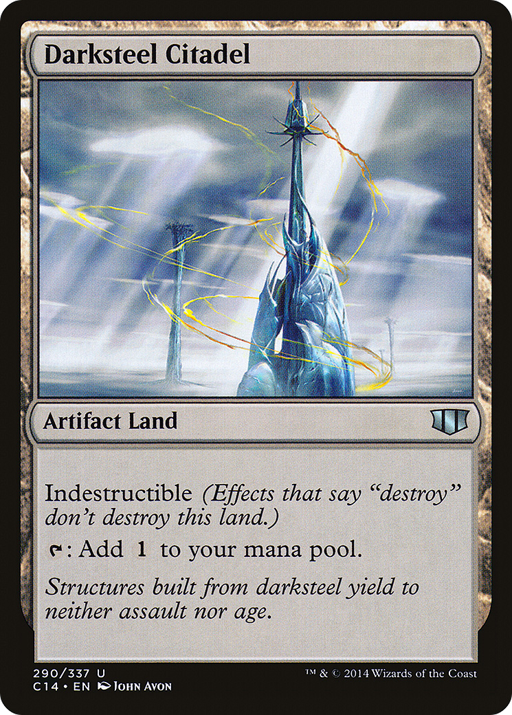 Image of Darksteel Citadel (C14-290) - Commander 2014