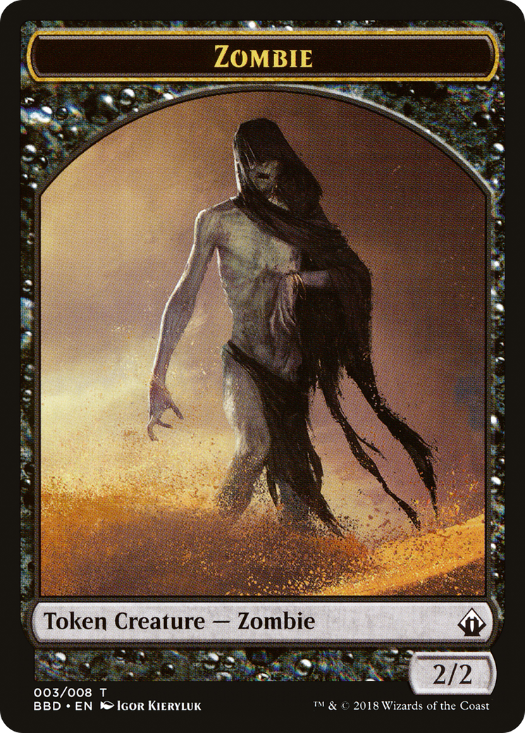 Image of Zombie Token (BBD-003) - Battlebond Tokens