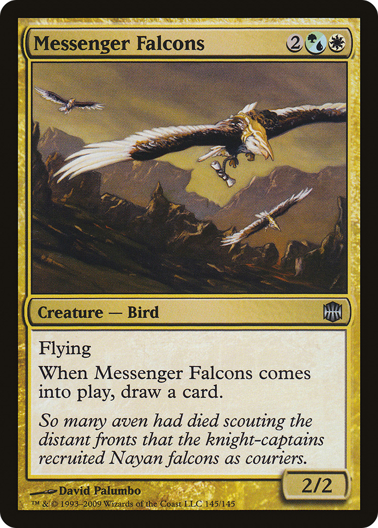 Image of Messenger Falcons (ARB-145) - Alara Reborn