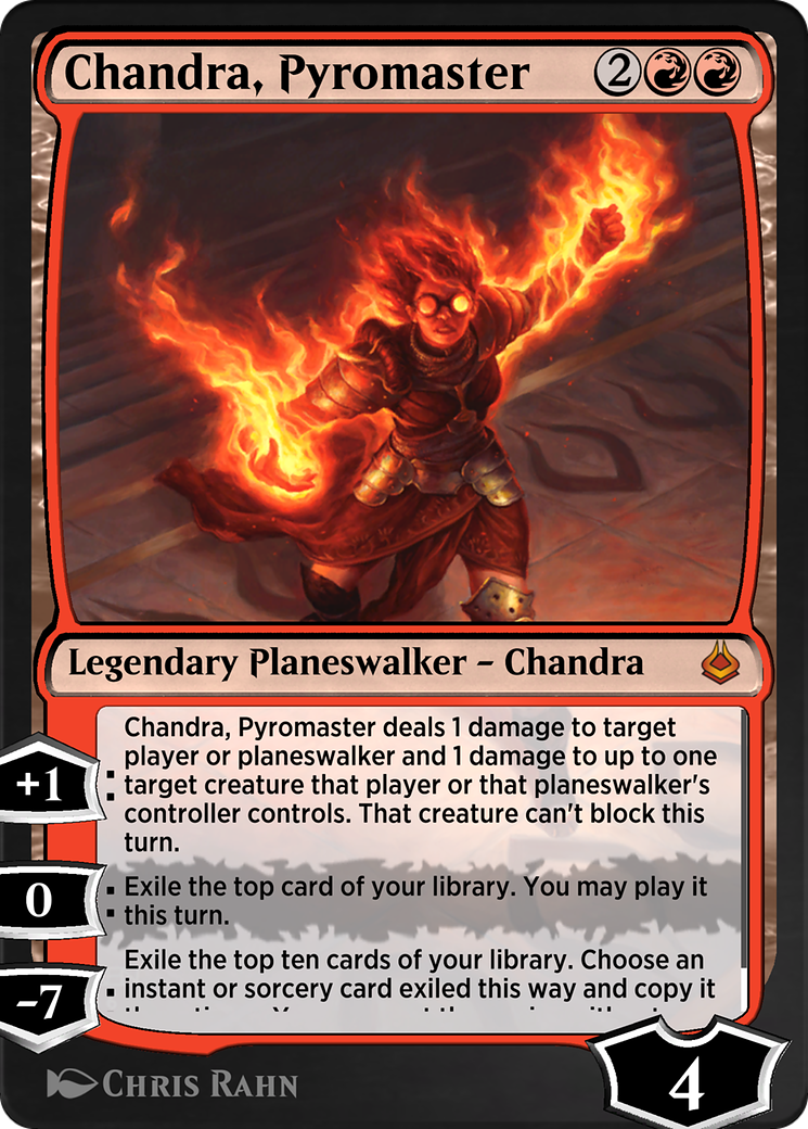 Image of Chandra, Pyromaster (AKR-146) - Amonkhet Remastered