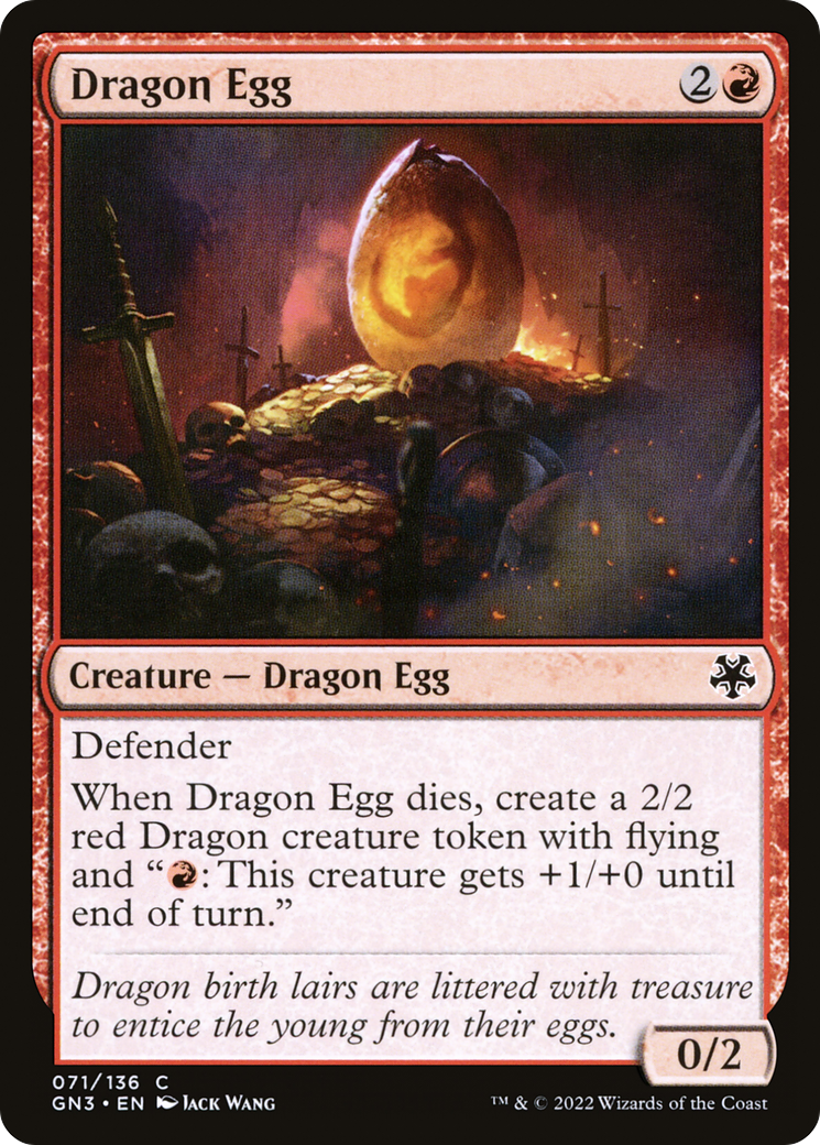 Image of Dragon Egg (GN3-071) - Game Night: Free-for-All
