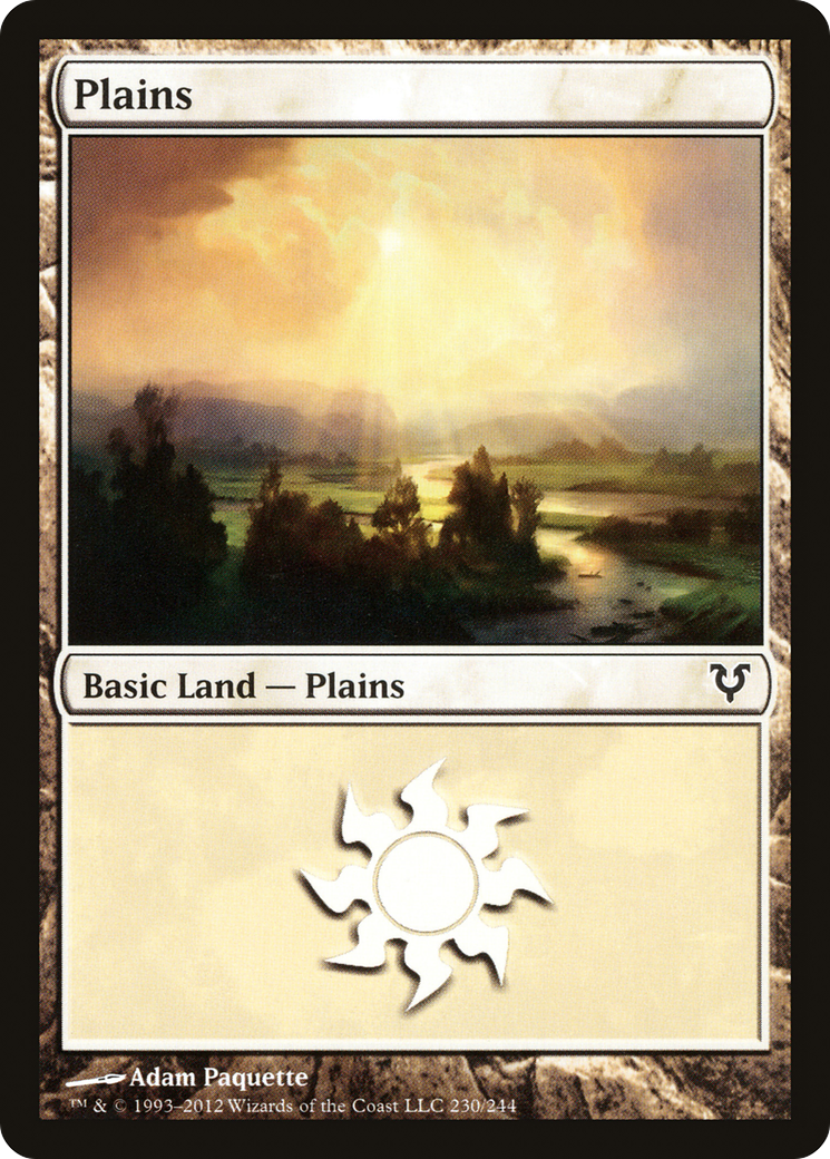 Image of Plains (230) (AVR-230) - Avacyn Restored
