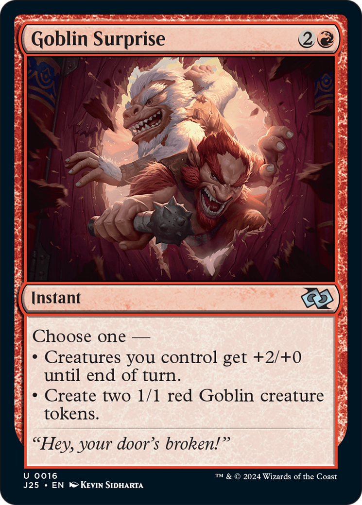 Image of Goblin Surprise (J25-016) - Foundations Jumpstart