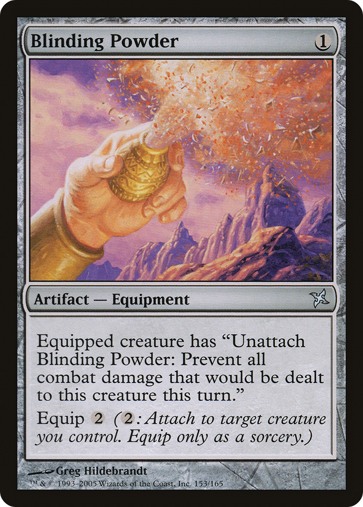 Image of Blinding Powder (BOK-153) - Betrayers of Kamigawa Foil